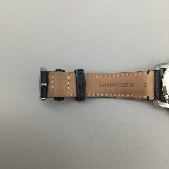 Coach Legacy Sport Chronograph Watch Women 36mm Silver Tone Leather New Battery main image 15
